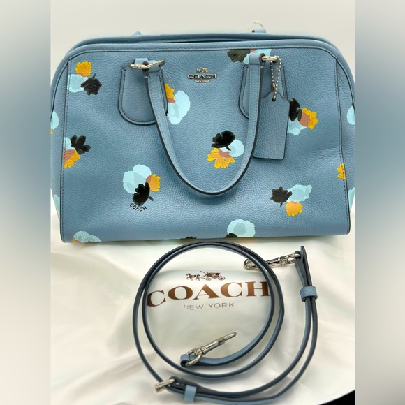 Coach Handbags - Coach Nolita Cornflower Blue Crossbody/Satchel Bag with matching wristlet